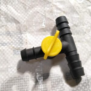 TEE COCK YELLOW 16MM